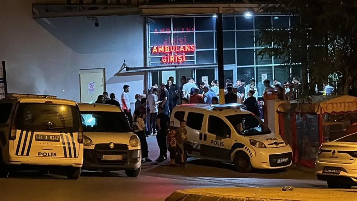 Kocaeli’de silahlı kavga: 1 ölü, 4 yaralı