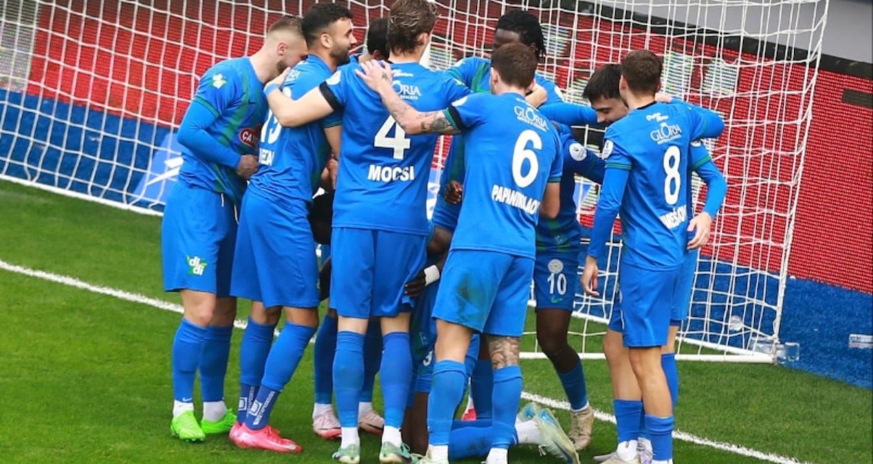 5 gollü maçın galibi Çaykur Rizespor